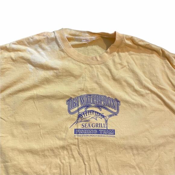 Tiki waterfront fishing team tee - Picture 3 of 4